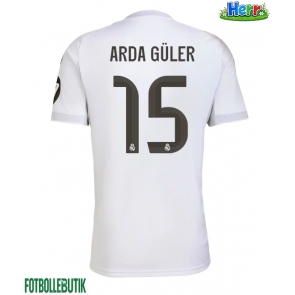 Real Madrid Arda Guler #15 Hemmatröja 2025-26 Kortärmad